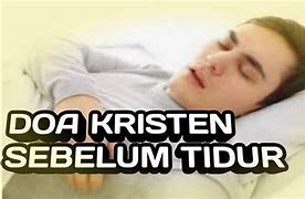 Doa Tidur Menurut Agama Kristen